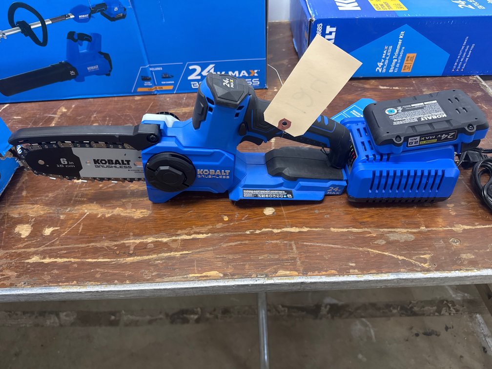 New Kobalt 24V Pruning Saw