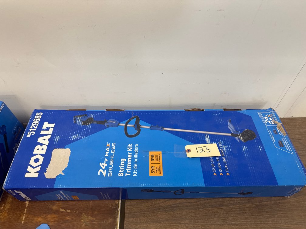 New Kobalt 24V String Trimmer Kit