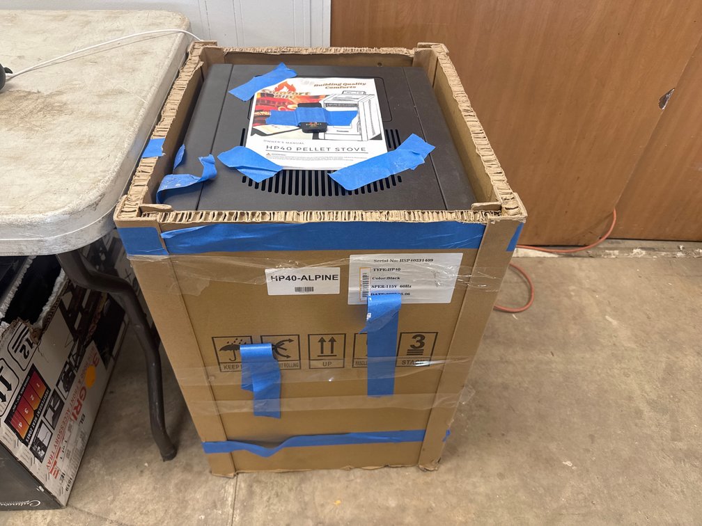 New Comfort Bilt Pellet Stove