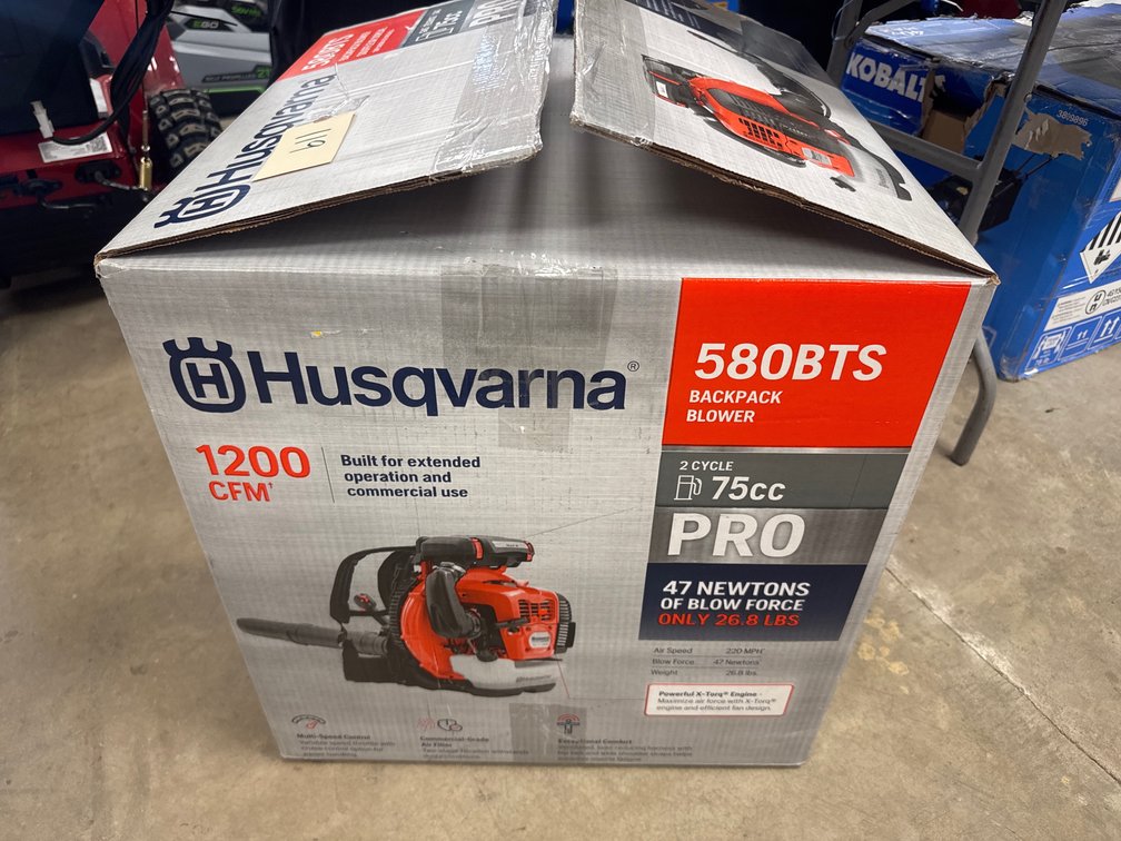 New Husqvarna Backpack Blower