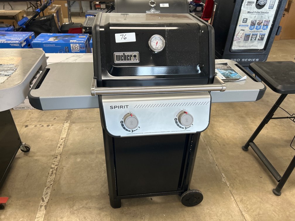 New Weber Spirit Gas Grill