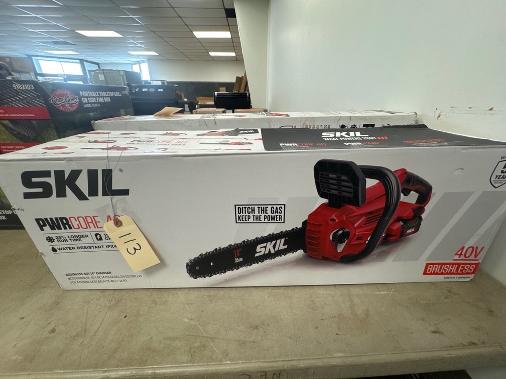 New Skil 40V Chainsaw