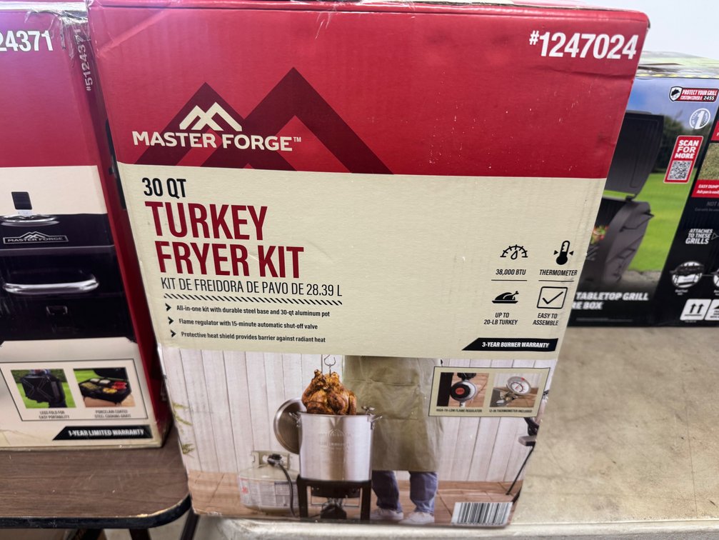 New Master Forge Turkey Fryer Kit