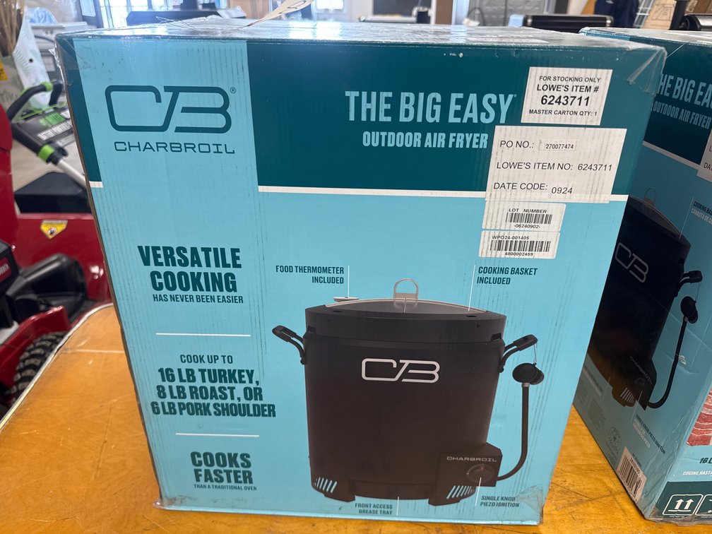 New Charbroil Outdoor Air Fryer