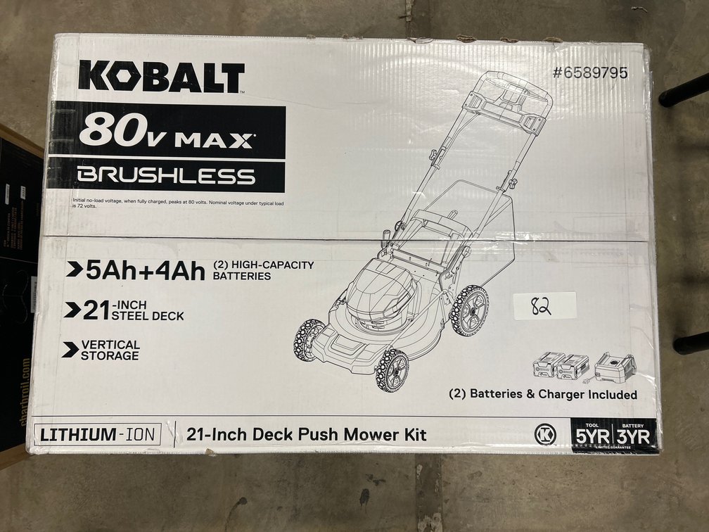 New 80V Push Mower Kit