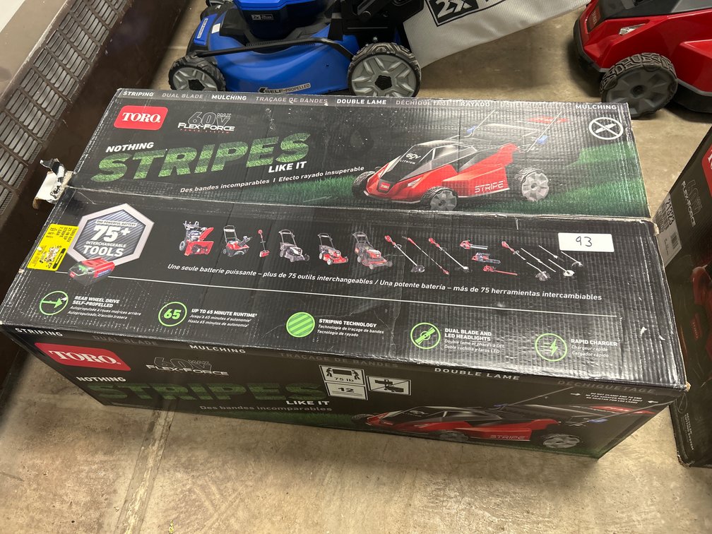 New Toro 60V Push Mower