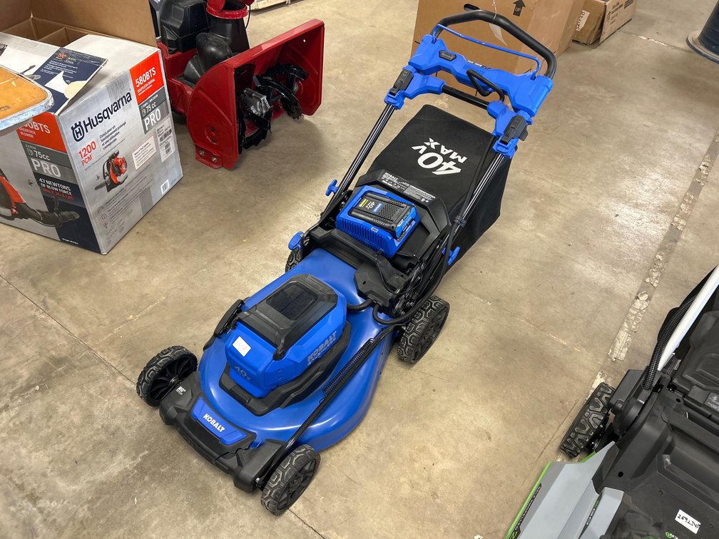 New Kobalt 40V Push Mower
