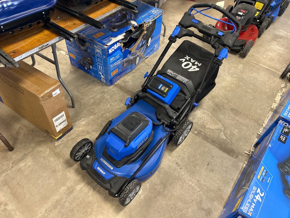 New Kobalt 40V Push Mower