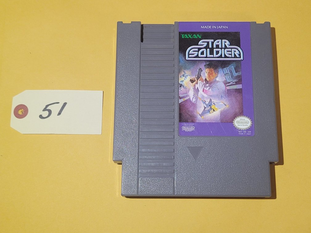 NES - Star Soldier Game