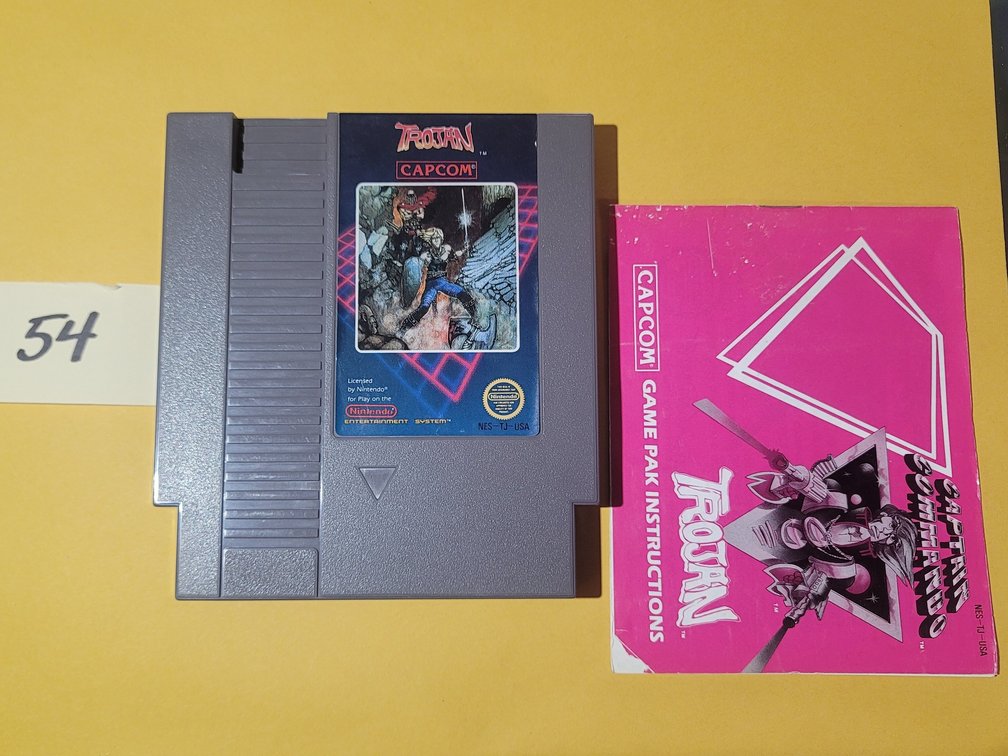 NES - Capcom TROJAN Game