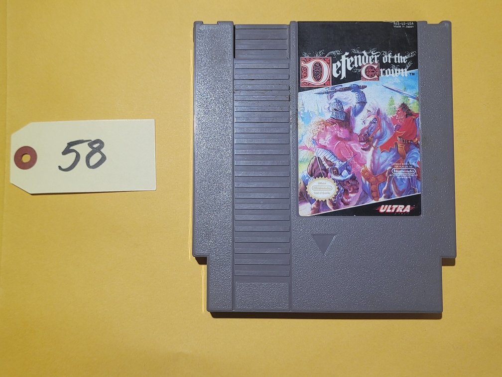 NES - Defender of the Crown Game