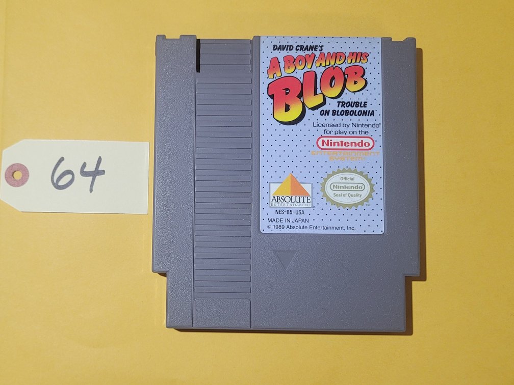 NES - A Boy And His Blob