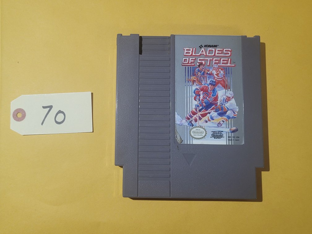 NES - Blades of Steel Game