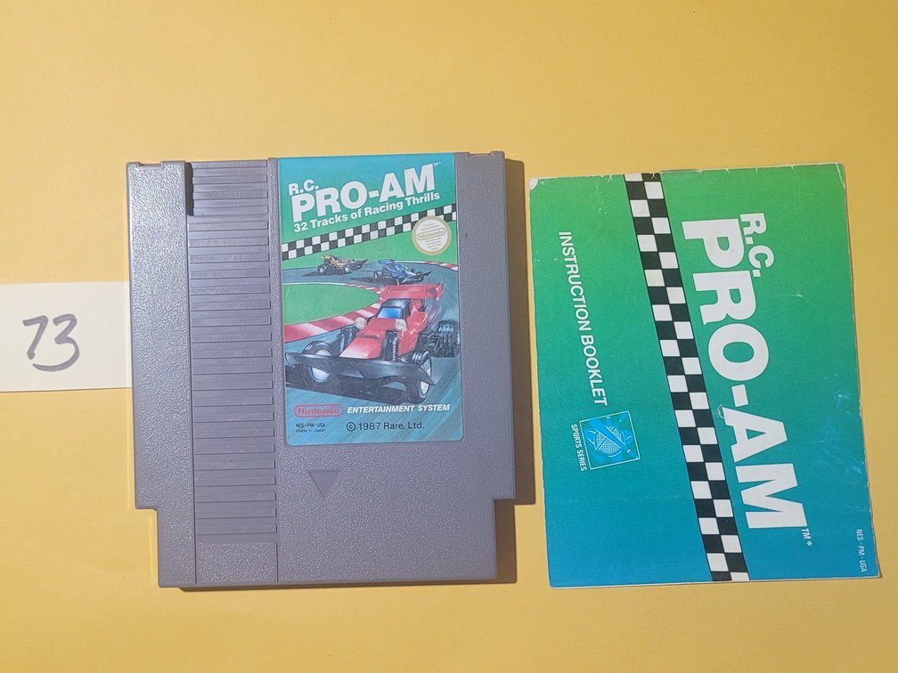 NES - R.C. PRO-AM Game