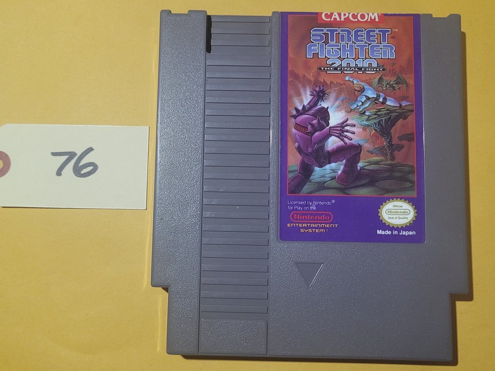 NES - Street Fighter 2010 Game