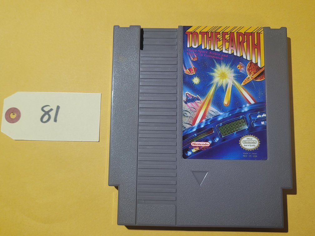 NES - To The Earth Game