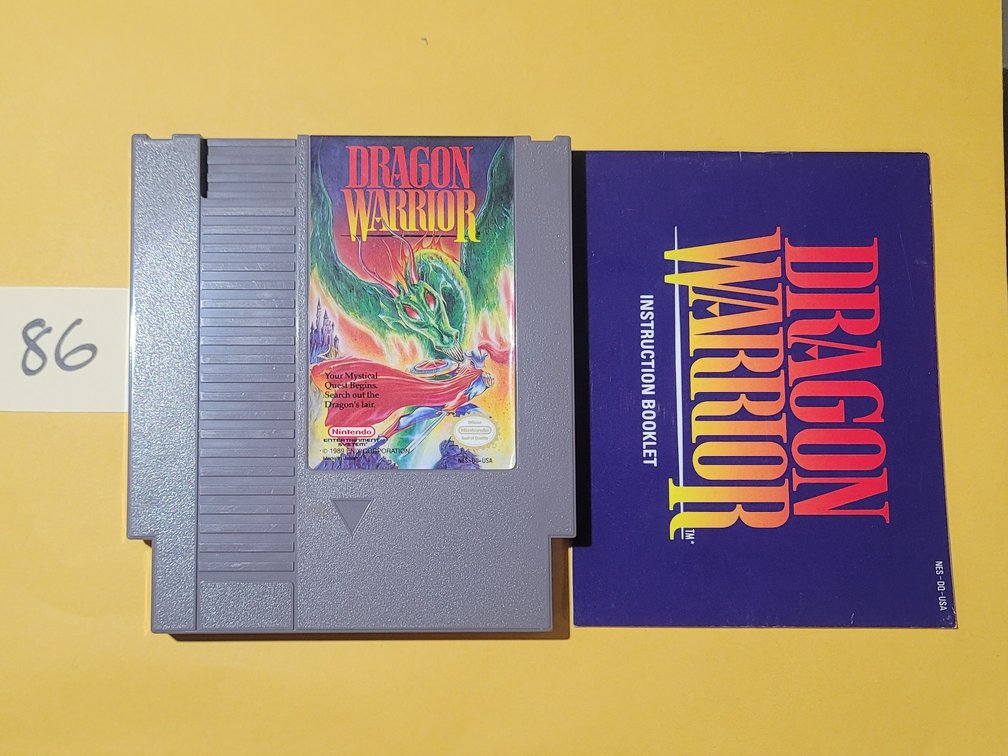 NES - Dragon Warrior Game