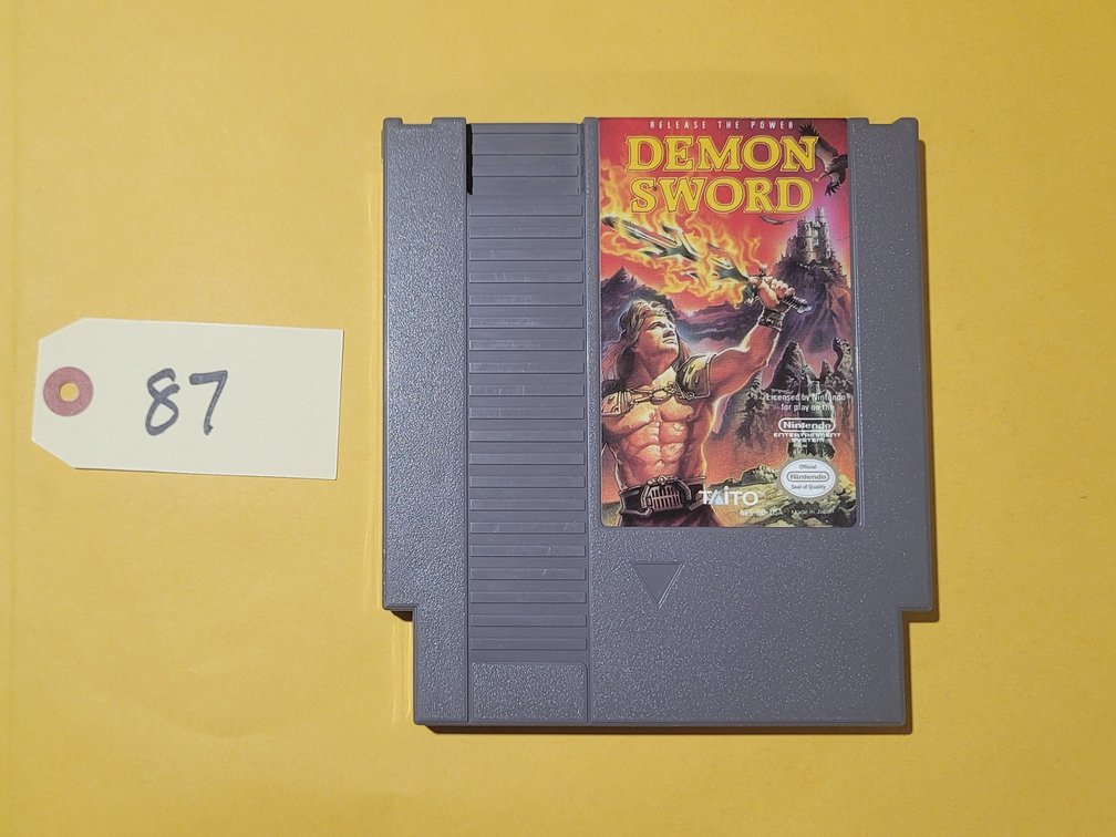NES - Demon Sword Game