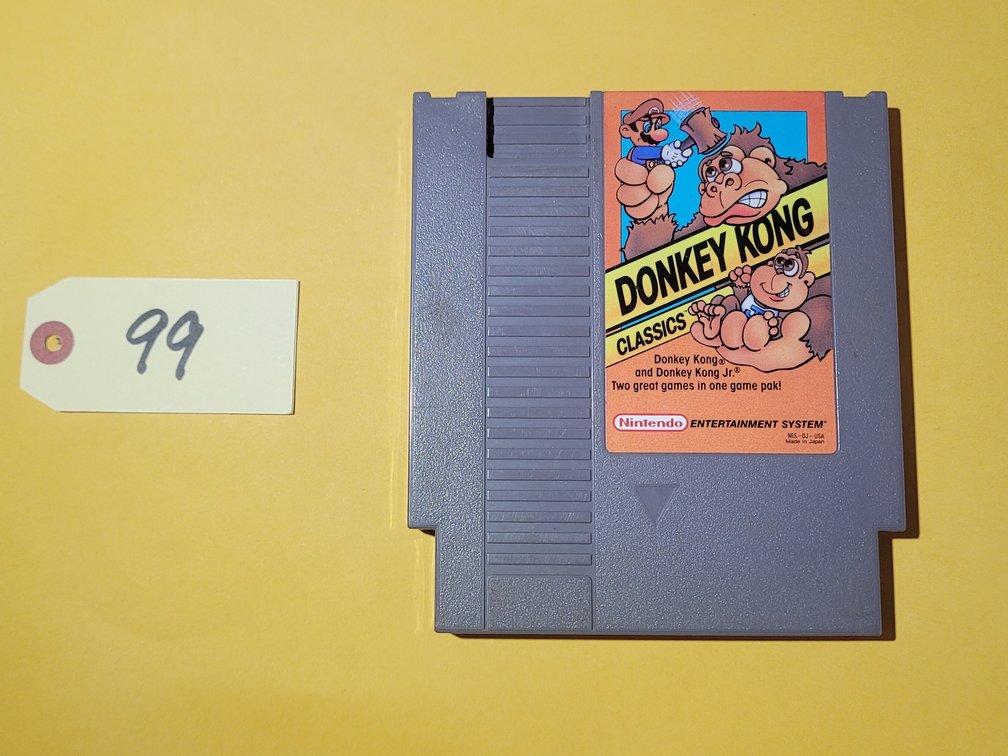 NES - Donkey Kong Classics Game