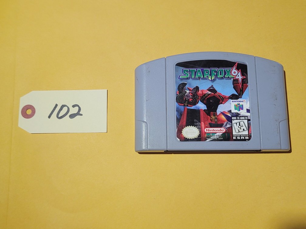 N64 - Starfox 64 Game
