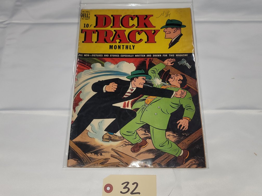 Vintage Dick Tracy Monthly #4