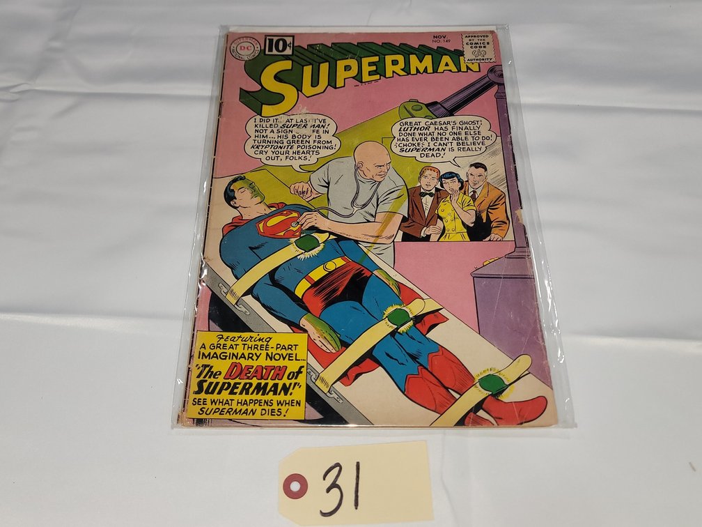 Vintage Superman #149 Comic Book
