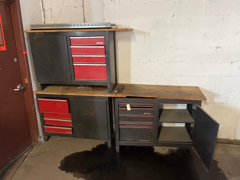 (3) Craftsman Tool Cabinets