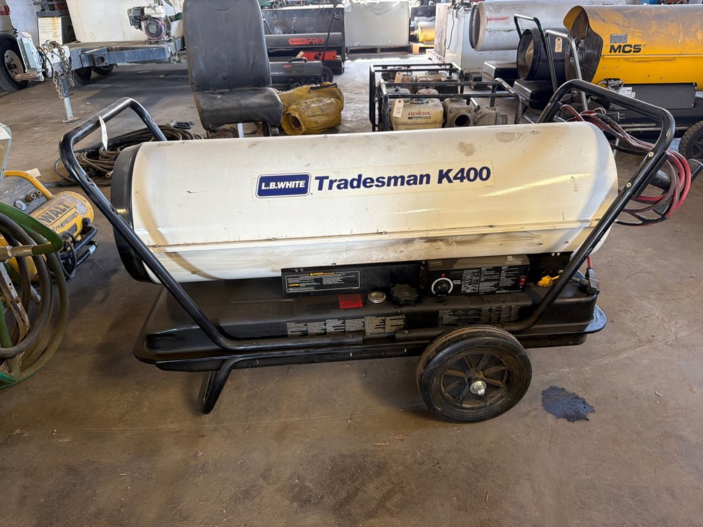 LB White K400 Torpedo Heater