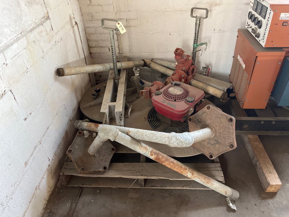 Air Systems International Gas Confined Space Ventilator With (2) Pipe Test Plugs