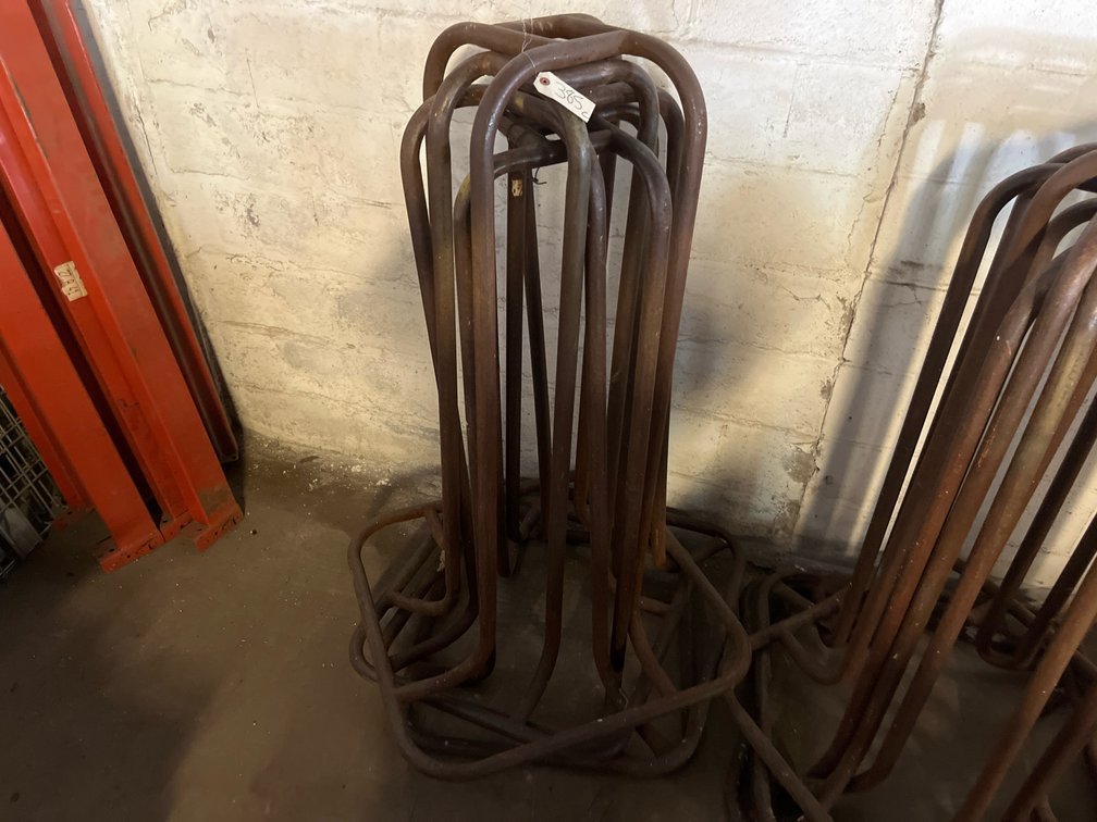 (4) Metal Storage Racks