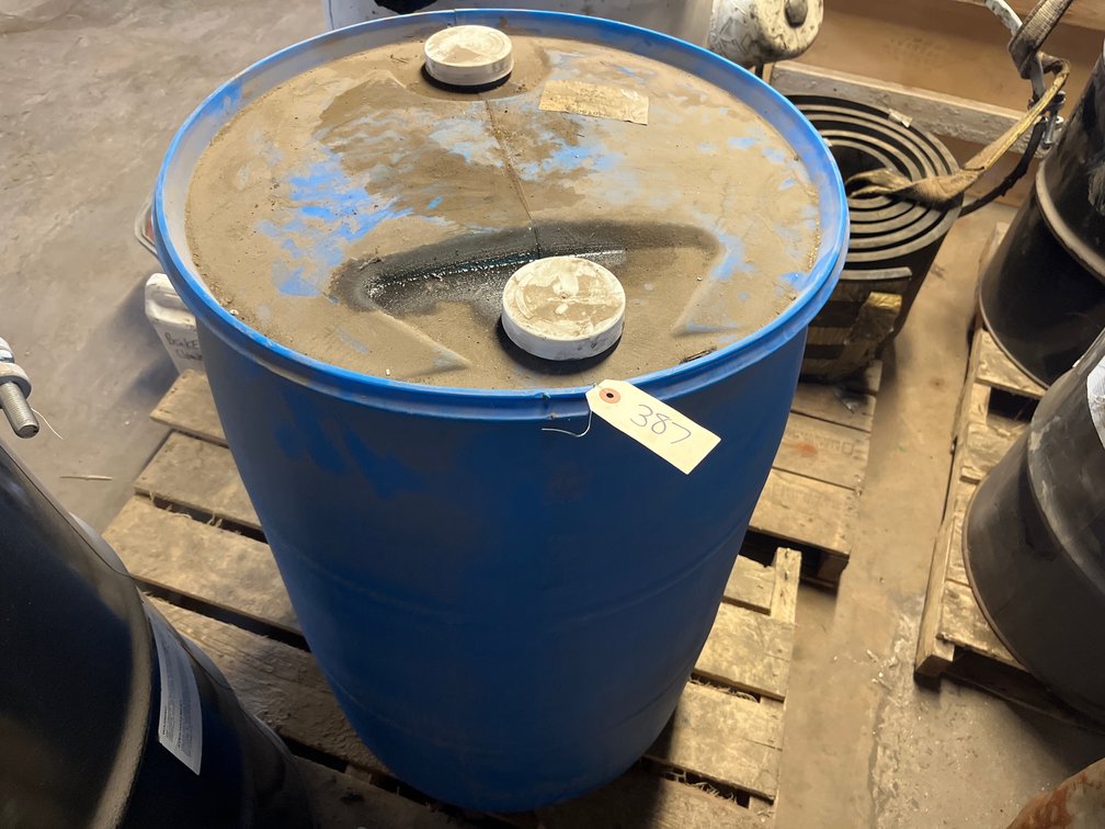 55-Gallon Drum Of Assorted Fluid