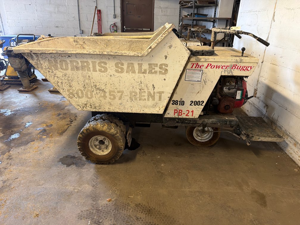 Power Buggy 1TB-21 Walk Behind Concrete Buggy