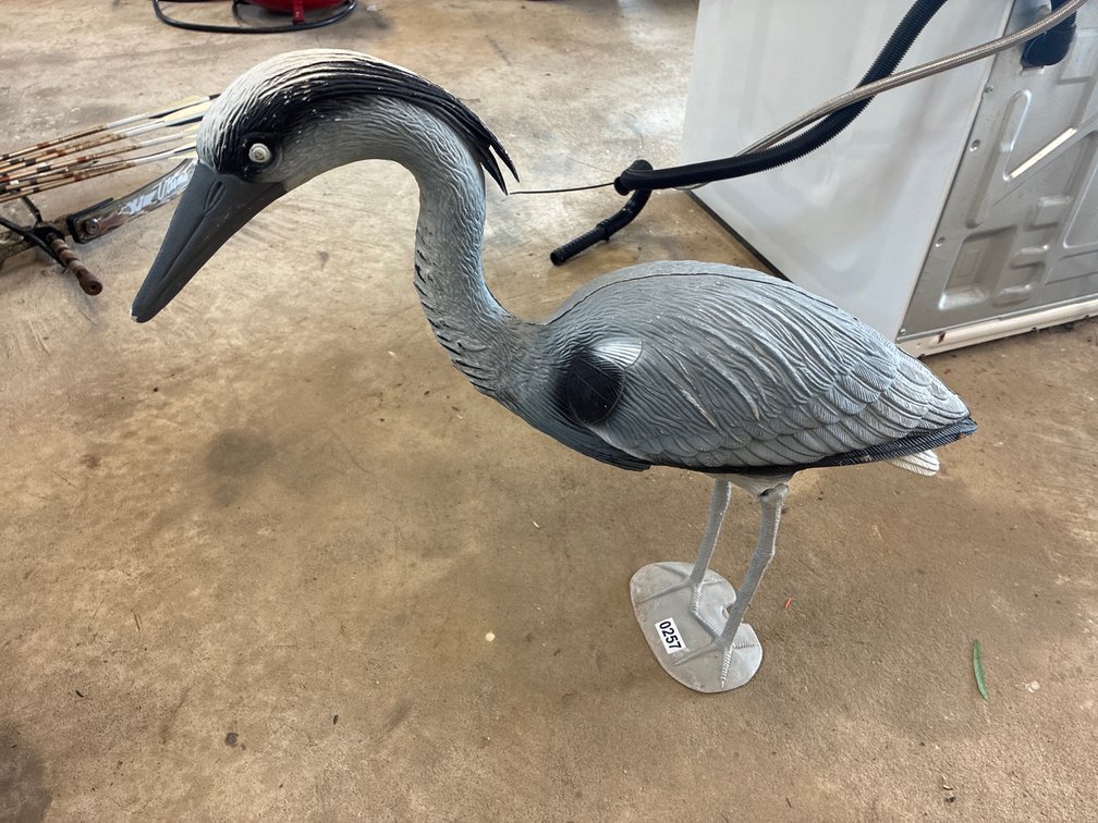 Plastic Heron