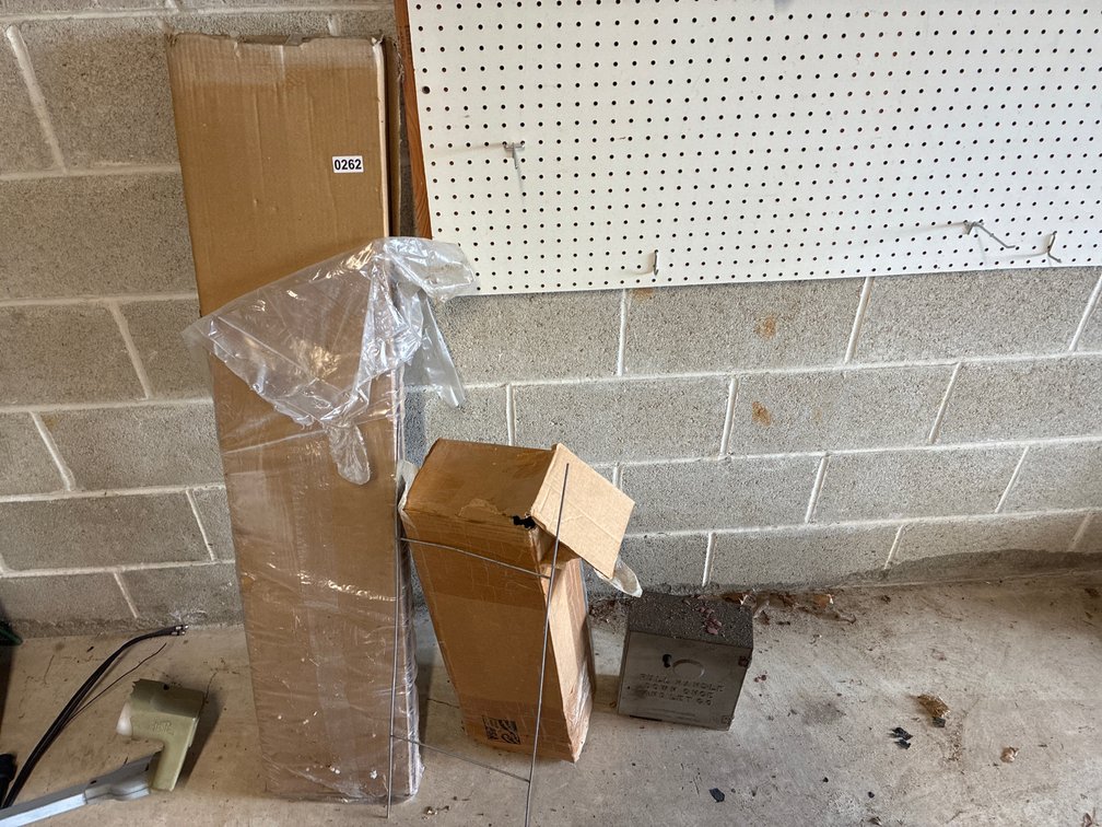Sign Stands, Electric Box, Floorboards
