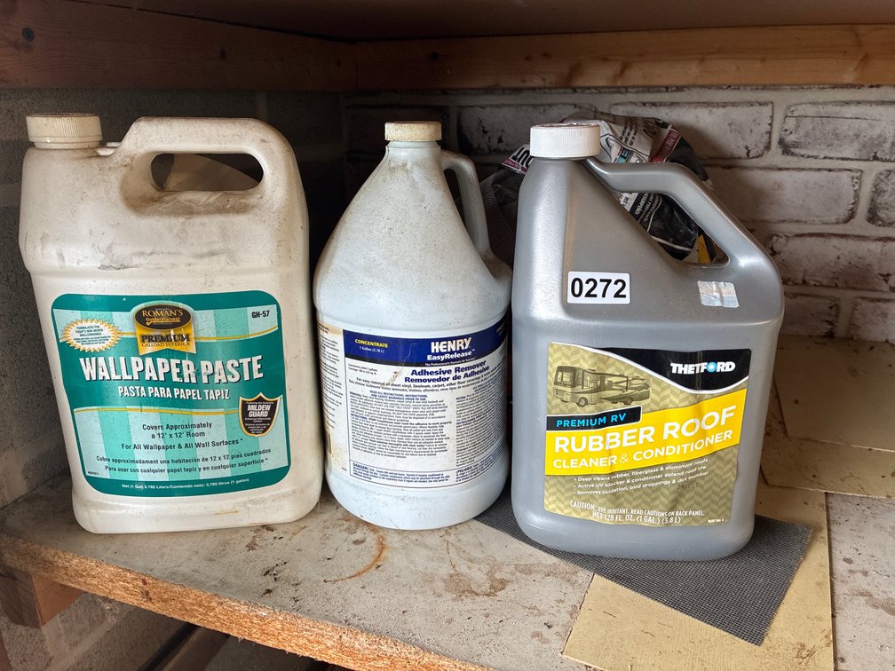 Roof Adhesive, Cleaner and Wallpaper Paste