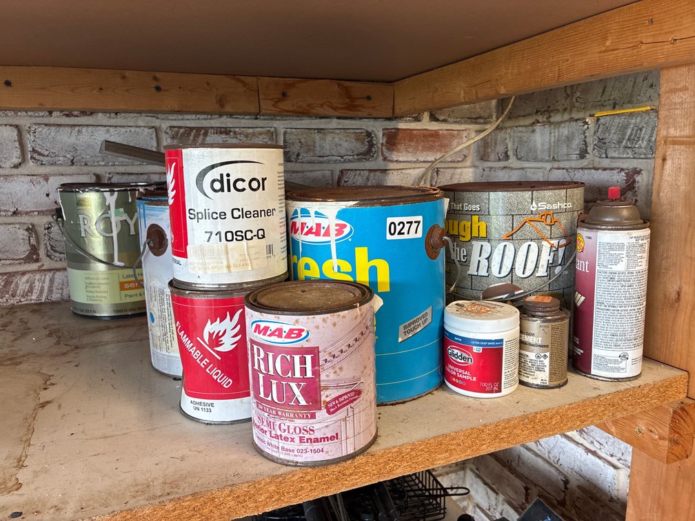 Asst. Sealants, Primers, Fluids