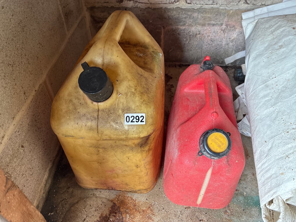 (2) Gas Cans