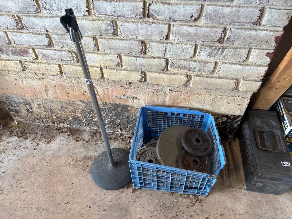 Microphone Stand and Weights