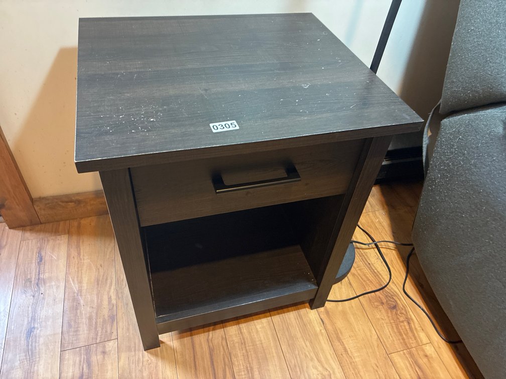 Wooden End Table
