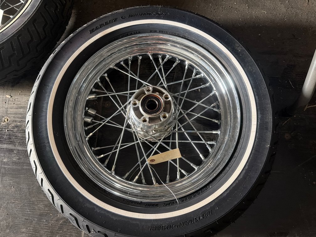 Harley Davidson Motorcycle Wheel