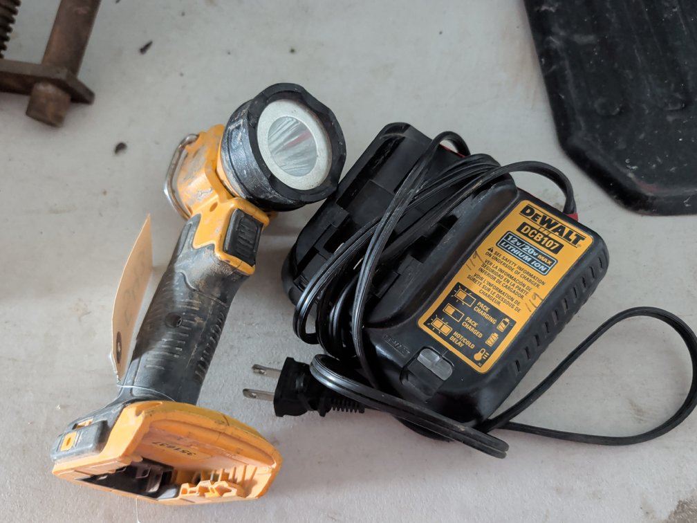 DeWalt Battery Charger & Worklight