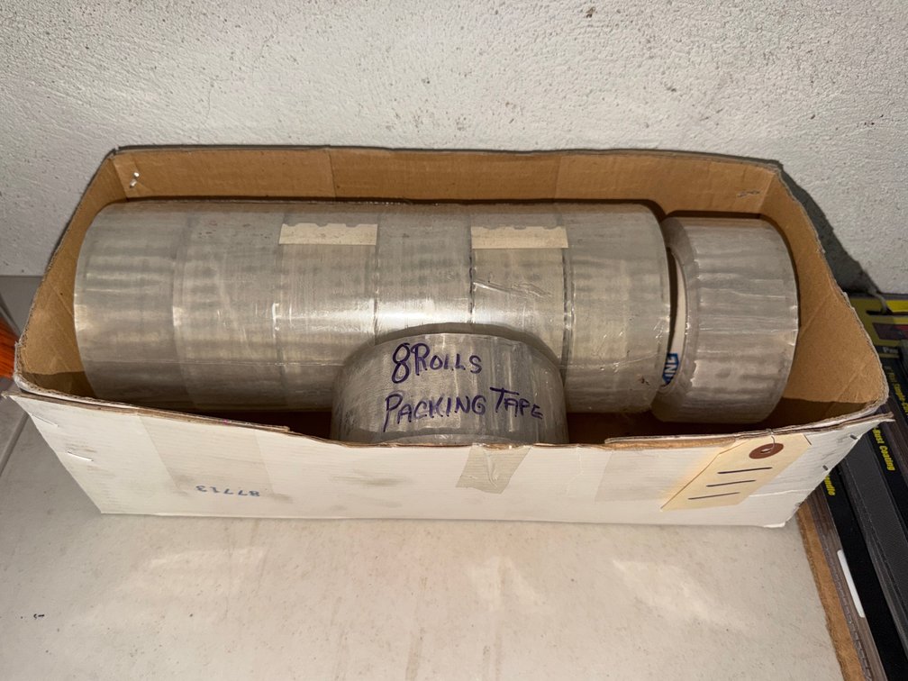 (8) Rolls Of Packing Tape