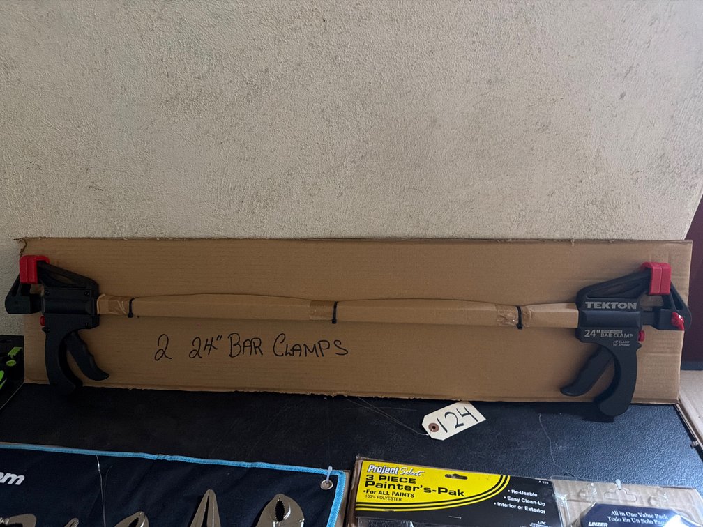(2) 24” Bar Clamps
