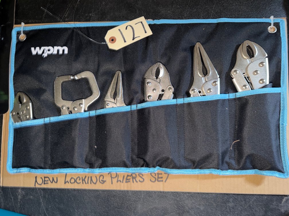 New Locking Pliers Set