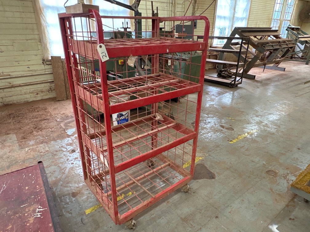 Portable Wire Shelving Unit