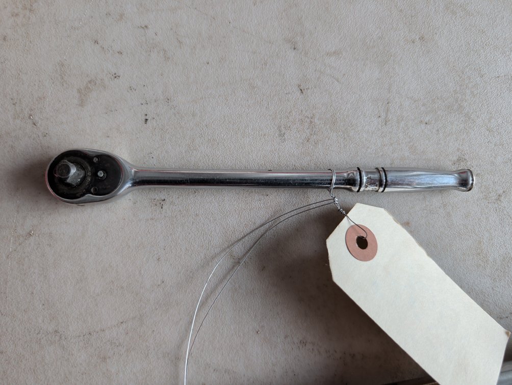 Snap-On 1/4" Drive Long Handle Ratchet