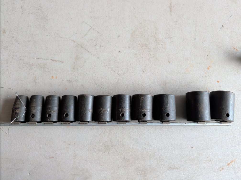 Snap-On SAE Shallow Impact Socket Set
