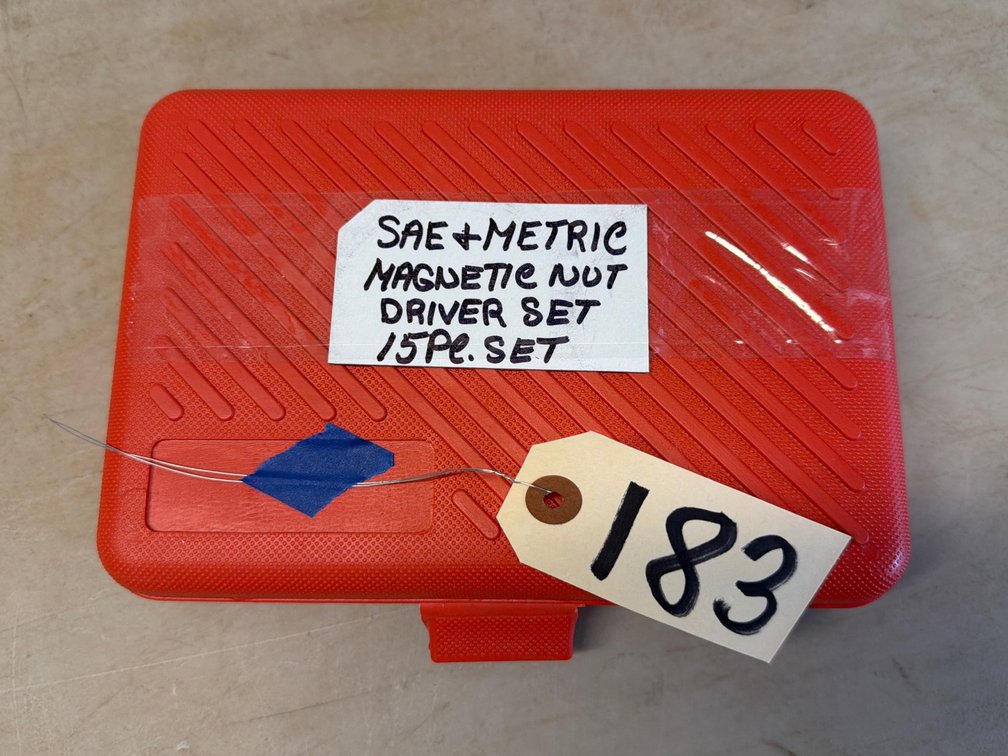 SAE & Metric Magnetic Nut Driver Set