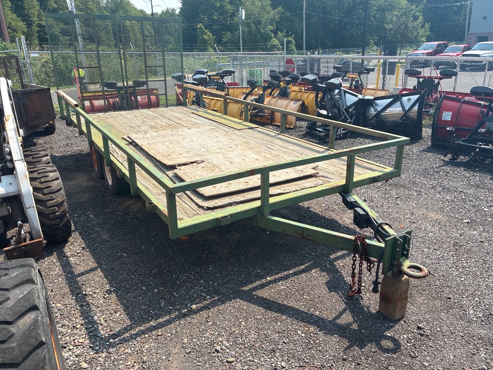 18' Tandem Axle Equipment Trailer