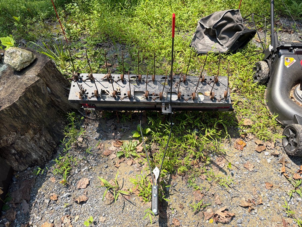 Brinly Pull-Behind Spike Aerator